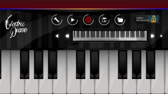 Electric Piano android App screenshot 0